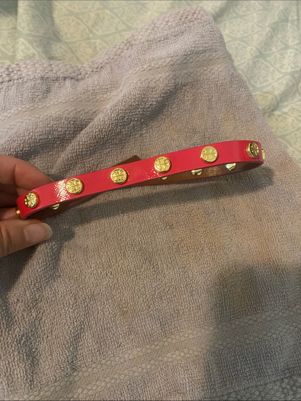 Tory Burch double wrap bracelet